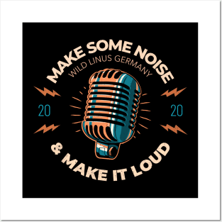 Make some Noise I Music Shirt Posters and Art